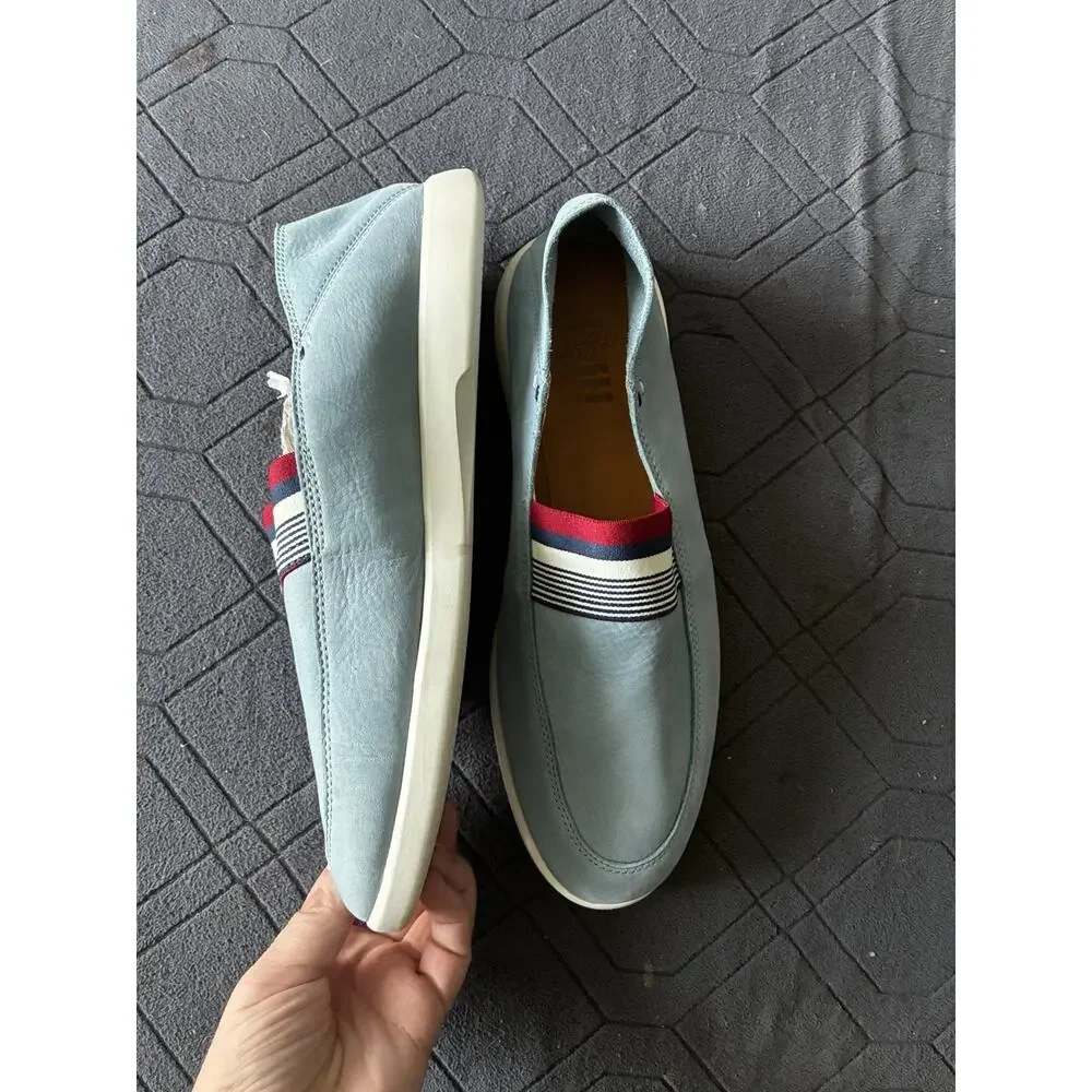 Sperry Men’s Gold Plushwave Cabo Slip On - Blue Nubuck